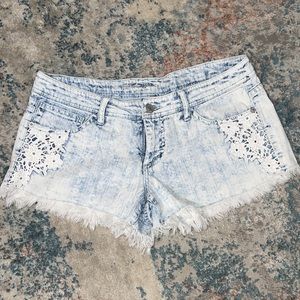 [Mossimo] Acid washed Jean shorts